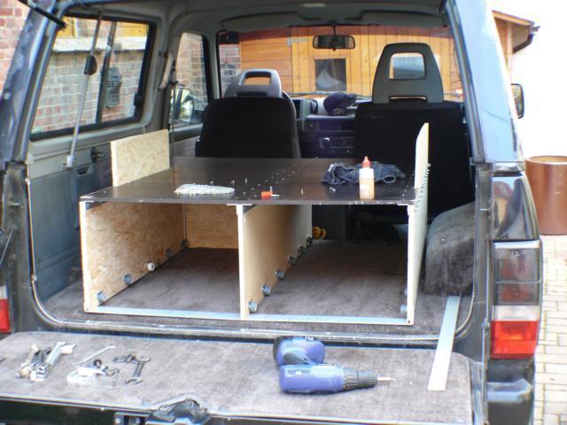 drawers.JPG - ...the beginnings of our drawing system...